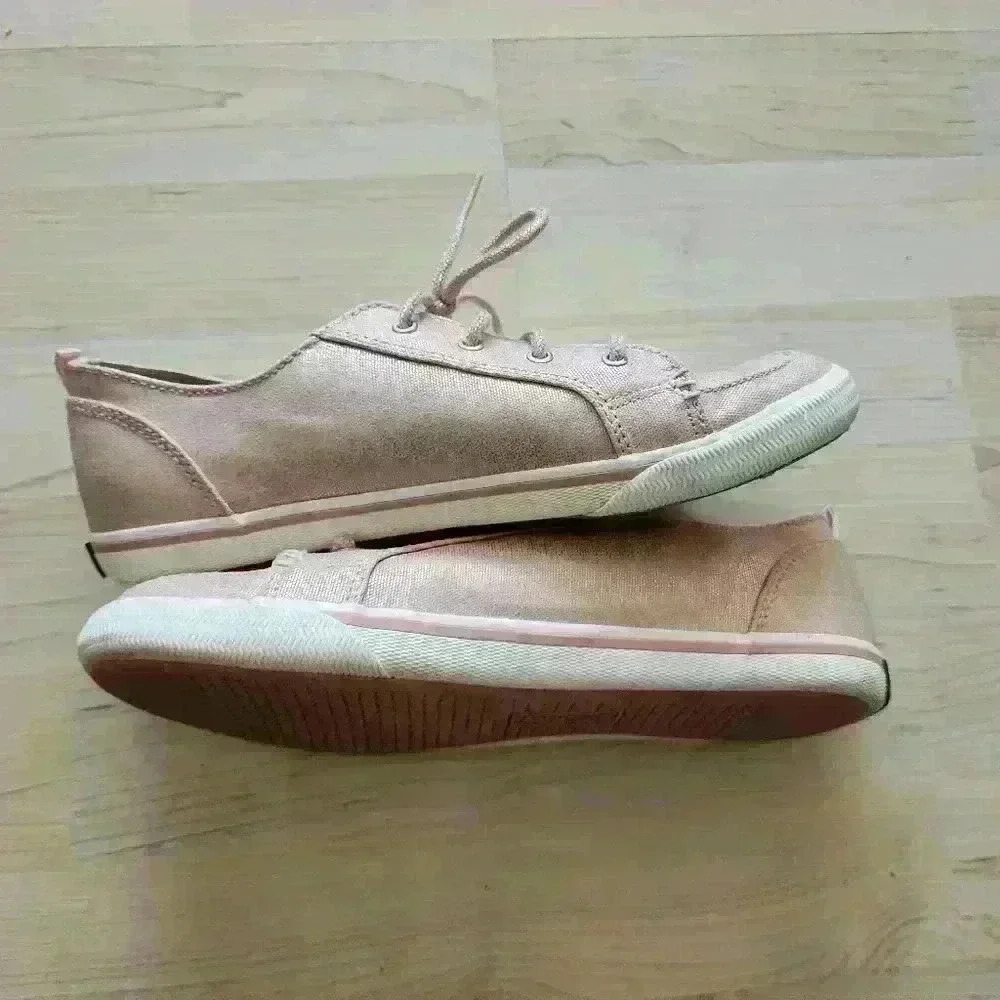 Sperry top slider lounge ltt pink metallic shoes size 6 - Picture 5 of 8